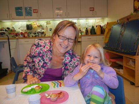 Weekday Nursery School Muffins with Moms